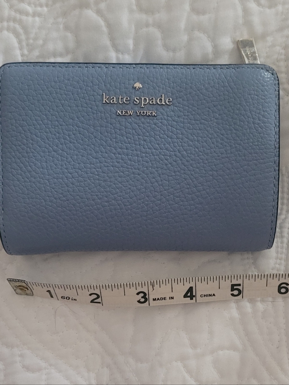 kate spade Light Blue Leather Wallet - Picture 6 of 10